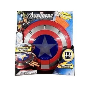 Captain America Triple Blast Shield Marvel‎ The Avengers Concept Series NEW!